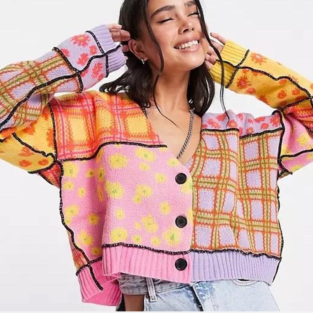 The Ragged Priest | love knit multi sweater